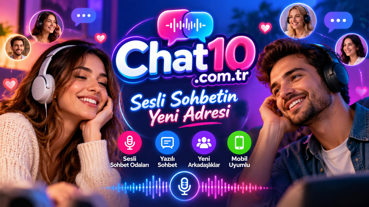 Chat10 – Sesli Chat ve Sesli Sohbet Odaları | Chat10.com.tr
